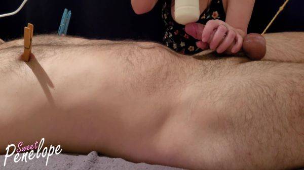 Magic Wand Milking Post Orgasm Torture 5 Min - upornia.com on pornsfind.com