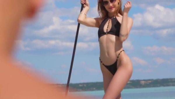 Watch this complete clip : gorgeous model has an insatiable lust for anal sex