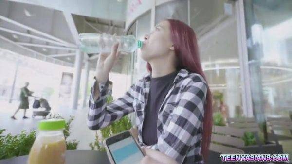 View the hardcore scene : Christy Charming - Hot Asian Rides Cock Like A Cowgirl