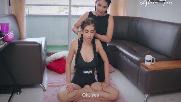 Stream uncensored movie titled : A Teacher Takes Advantage Of Her Student In A Tantric Yoga Class