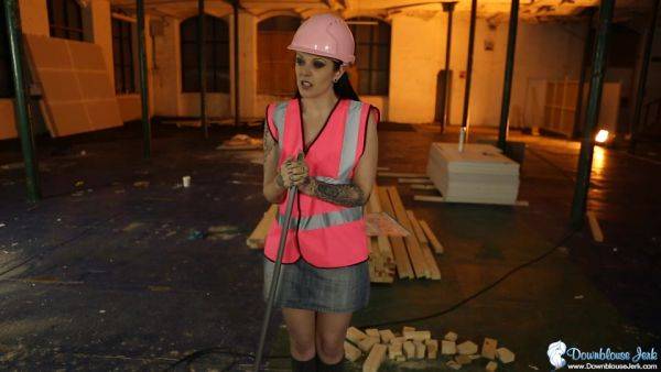 Stream this uncensored scene titled : Shay Hendrix in Overtime Wank - DownblouseJerk