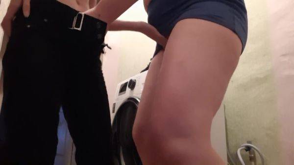 Enjoy watching the full video titled : Candy S - We Passionately Mutually Masturbated Each Others Pussies In The Kitchen While The Guests Were In Another Room - Lesbian