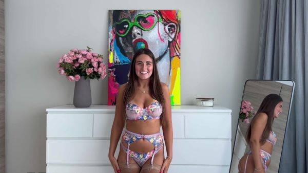 Enjoy watching complete clip : Sexy Uncensored Lingerie Try On Haul With Juliette Claire