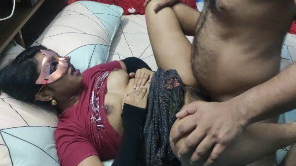 Enjoy watching hardcore video titled : Enjoying Sex With Her College Friend In Front Of Her Husband