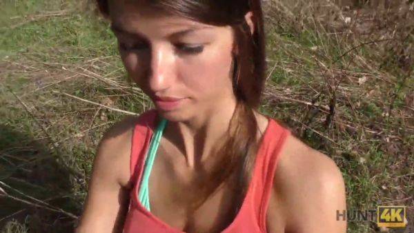 Check out this stunning Euro teen with soft skin getting her tight asshole drilled in wild outdoor sex - sexu.com on pornsfind.com