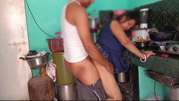 Enjoy watching the complete video named : Stepbrother Fucks Salu Bhabhi In The Kitchen