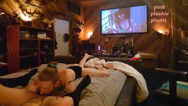 Play this HD movie named : Pinkplushieplants Delicious Pussy Gets Licked,slurped And Crammed Full Of Cock Everyday-uncut Couple