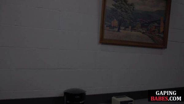 Watch this complete video : Lezdom office MILF fills babes ass with water after gaping