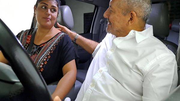 Watch the full movie : Aly Gives Him A Salivary Blowjob In The Car Shes At Sucking Cock!