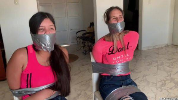 Bratty Online Bullies Bound And Gagged By An Angry Milf! - upornia.com on pornsfind.com