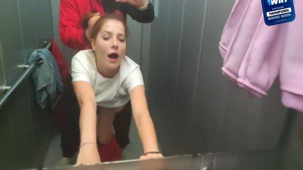 Watch the uncensored movie called : Sex In The Elevator With A Neighbor. Deep Blowjob. 7 Min