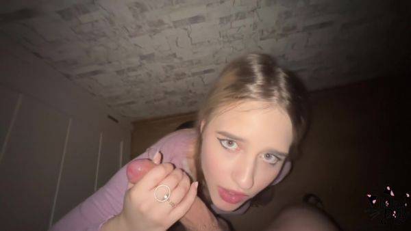 View the uncensored scene titled : Amateur Slobbery Blowjob To Stepbrother