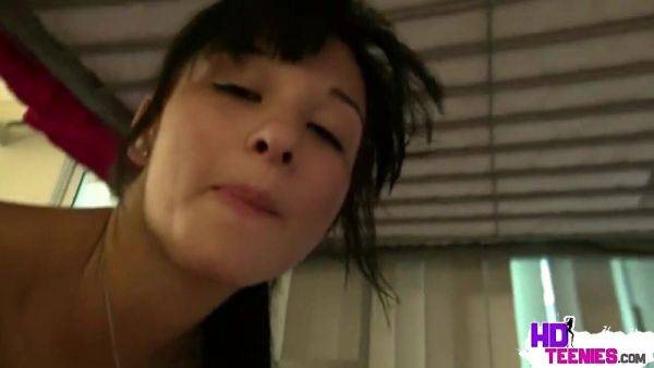 View uncensored video titled : Little Bailey Blowjob and Fucking