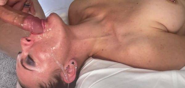 View uncensored video called : Unedited 4K Throatpie - Sloppy Wet Throat fuck, Made him cum fast