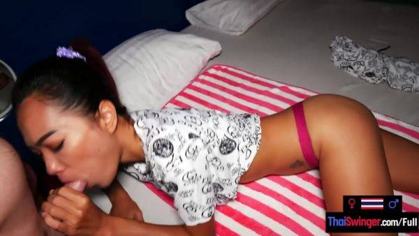 Amateur Thai teen big cock sucking and fucking on camera for money - hotmovs.com - Thailand on pornsfind.com