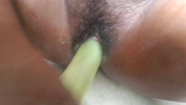 Whole Cucumber In My Dark Pussy . Taking A Huge Cucumber In My Pussy . Fucking With Cucumber . Painful Sex Video - desi-porntube.com - India on pornsfind.com