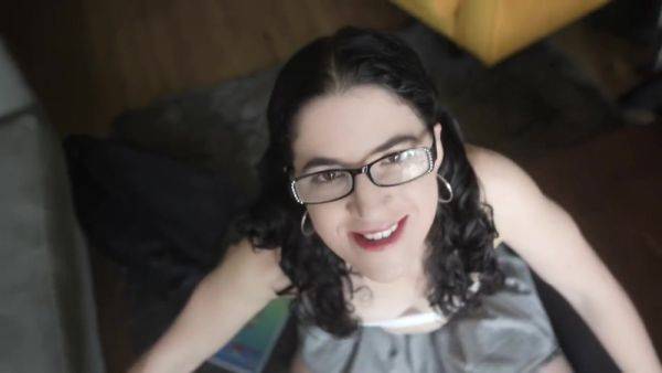 Watch this complete scene named : Pigtailed College Slut Drops By To Please The Professor - Vanessa Cliff