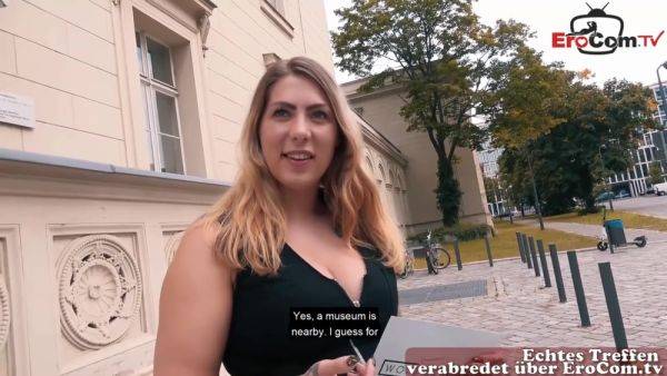 German Big Tits Tattoo Babe Picked Up At Blind Date P1 - videomanysex.com - Germany on pornsfind.com