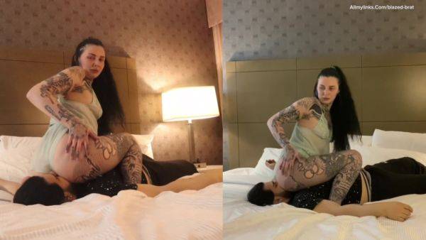 Enjoy watching complete scene called : Buttdrops For Bedtime