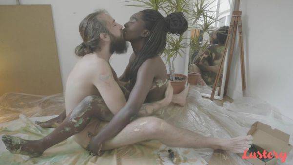 Enjoy watching the hardcore clip titled : Annika & Johnny - The Perfect Canvas