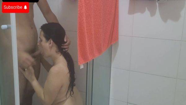 Stepfather Is Caught In The Handjob Watching Stepdaughter In The Bath! - hclips.com - Brazil on pornsfind.com