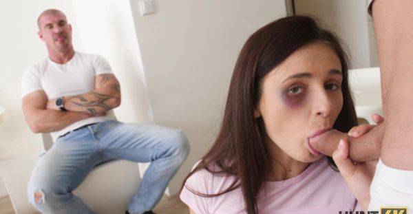 Needy y*** babe grants her stepdad perfect cuckold views - alphaporno.com - Russia on pornsfind.com