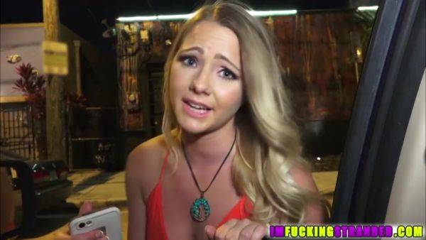 Stream complete video : Stranded Chick Lilly Gets Hammered Hard