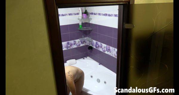 View hardcore clip : Watch my nude girl shower nice and slow in the bathtub