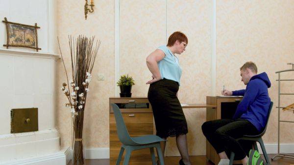 Watch the uncut movie : Thick mature garnts young lad the best fuck in his life