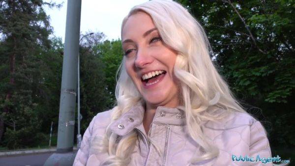 Helena Moeller, a busty blonde MILF, craves for a big Czech dick in public POV - sexu.com - Czech Republic on pornsfind.com