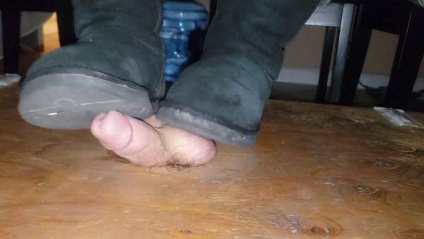 Enjoy watching HD scene titled : Mistress J Ugg Smash