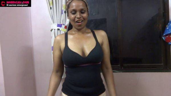 Watch this hot Indian girlfriend beg for her stepbro's hard cock while she pleasures herself solo - sexu.com - India on pornsfind.com