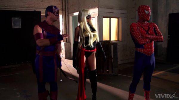 Extreme DC role play with Spider Man to ruin some good pussy - xbabe.com on pornsfind.com