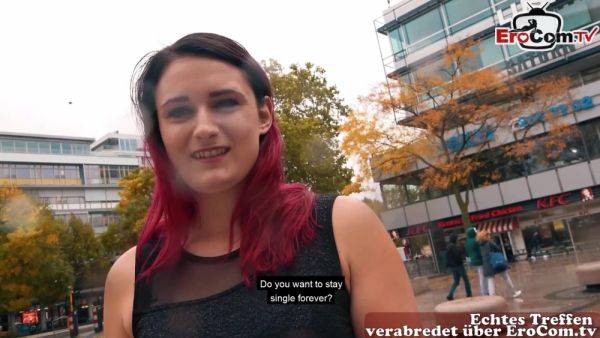 German Redhead Slut meet and fuck dating on Public Street - txxx.com - Germany on pornsfind.com