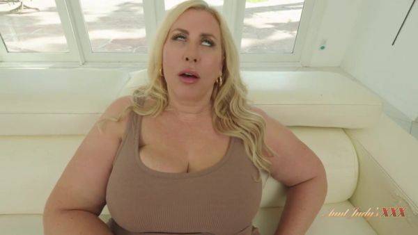 Orgasmic Blonde BBW Lila Lovely - solo masturbation - xtits.com on pornsfind.com