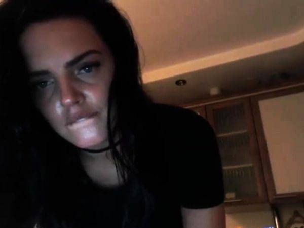 Enjoy watching the uncensored clip of : Beautiful teen brunette Jessica Sinn masturbates