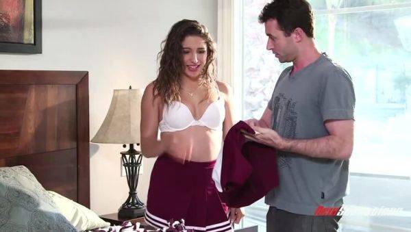 My Sister the Cheerleader: A James Deen & Abella Danger Encounter - porntry.com on pornsfind.com