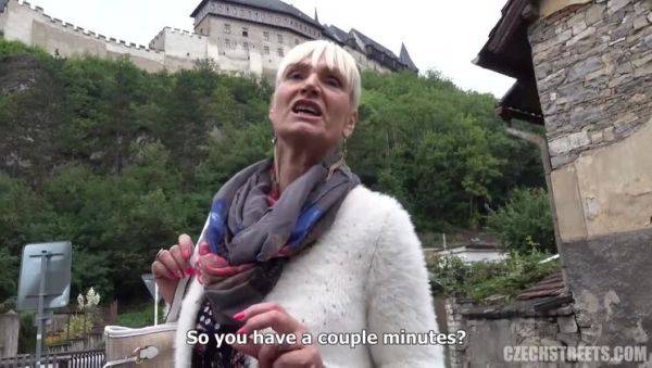 Watch the hardcore scene titled : Czech Mature Blonde with Big Tits