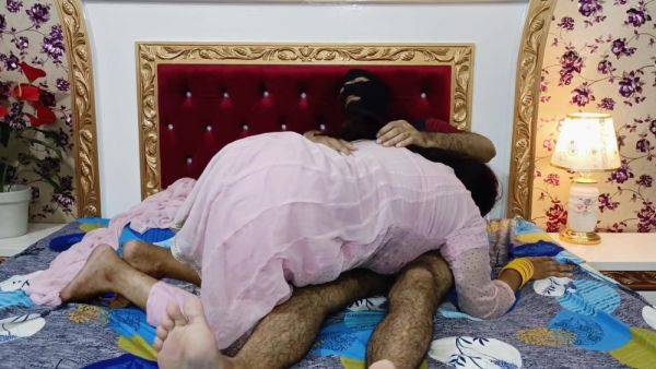 Watch this uncut scene named : Indian Big Boobs Bride Romantic Sex With Her Husband On Wedding Night
