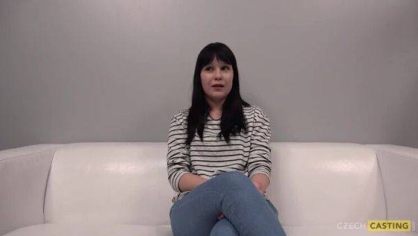 Enjoy watching the HD scene of : Amazing Karolina: Brunette Casting with Toys