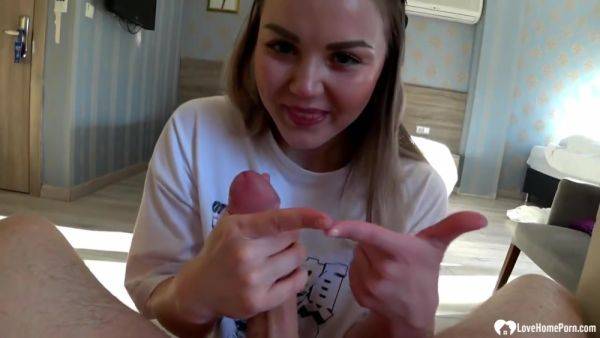 Watch this full clip named : Picked Up Babe Lets Me Cum Inside