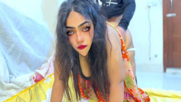 Watch the complete video named : Tamil Sasu Maa Ko Gand Chod Dala Damad Ji Ne - When Desi Wear Saree & Panty Son-in-law Came & Gives Anal Fuck