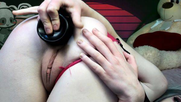 Enjoy watching uncensored clip titled : Sexy solo girl loving masturbation with toys