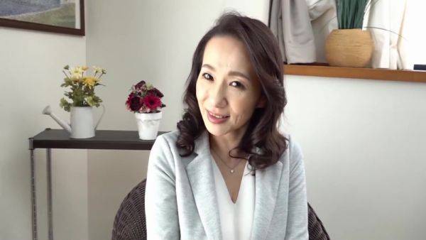 View the HD scene titled : H057g01 Fifty Mature Woman With A Neat Atmosphere Is The First Av! Big Breasts Shake On A Slim Body!