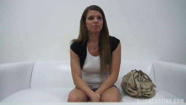 Enjoy watching hardcore video titled : Amazing Brunette Monika in Hot Casting