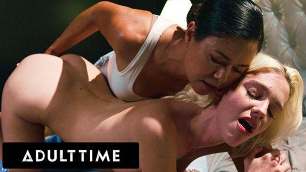 Play uncut clip : ADULT TIME - Femdom Dana Vespoli Will Make Kenna James ORGASM At All Costs!