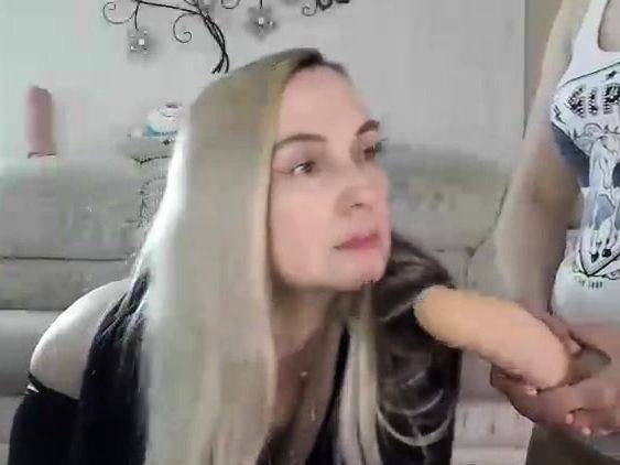 Stream the full video of : Three blond lesbians toying