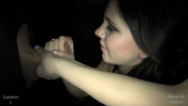 Play this complete video named : GloryholeSwallow - Natalie's 2nd Visit