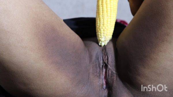 Stream complete clip of : Stepmom Plays With Corn When She Horny