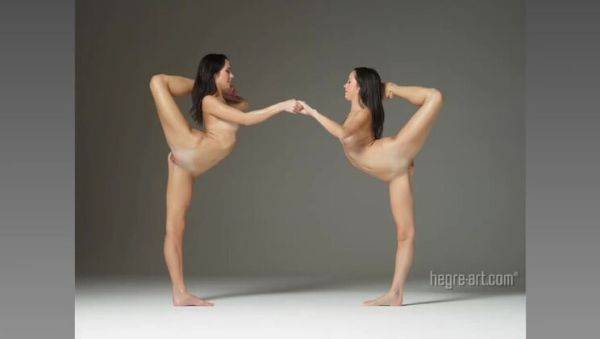 Stream the uncensored movie called : Brunette Babes Julietta and Magdalena's Backstage Access